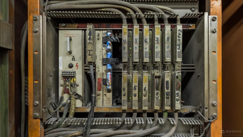 Fahrweg Schiebebuehne Pressen Hangseite